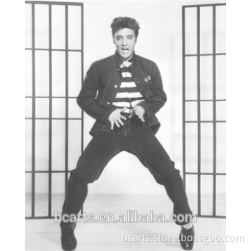 Wholesale custom famous super star portrait painting on canvas